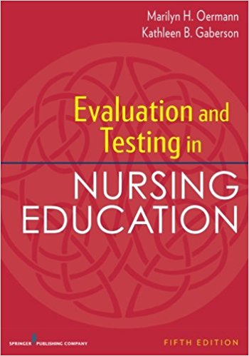 Evaluation And Testing In Nursing Education Fifth Edition