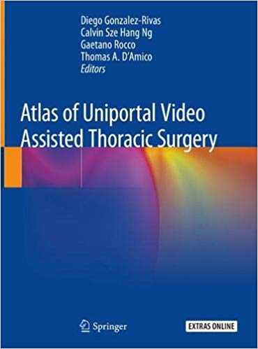 Atlas of Uniportal Video Assisted Thoracic Surgery 1st ed ⋆ eMEDICAL BOOKS